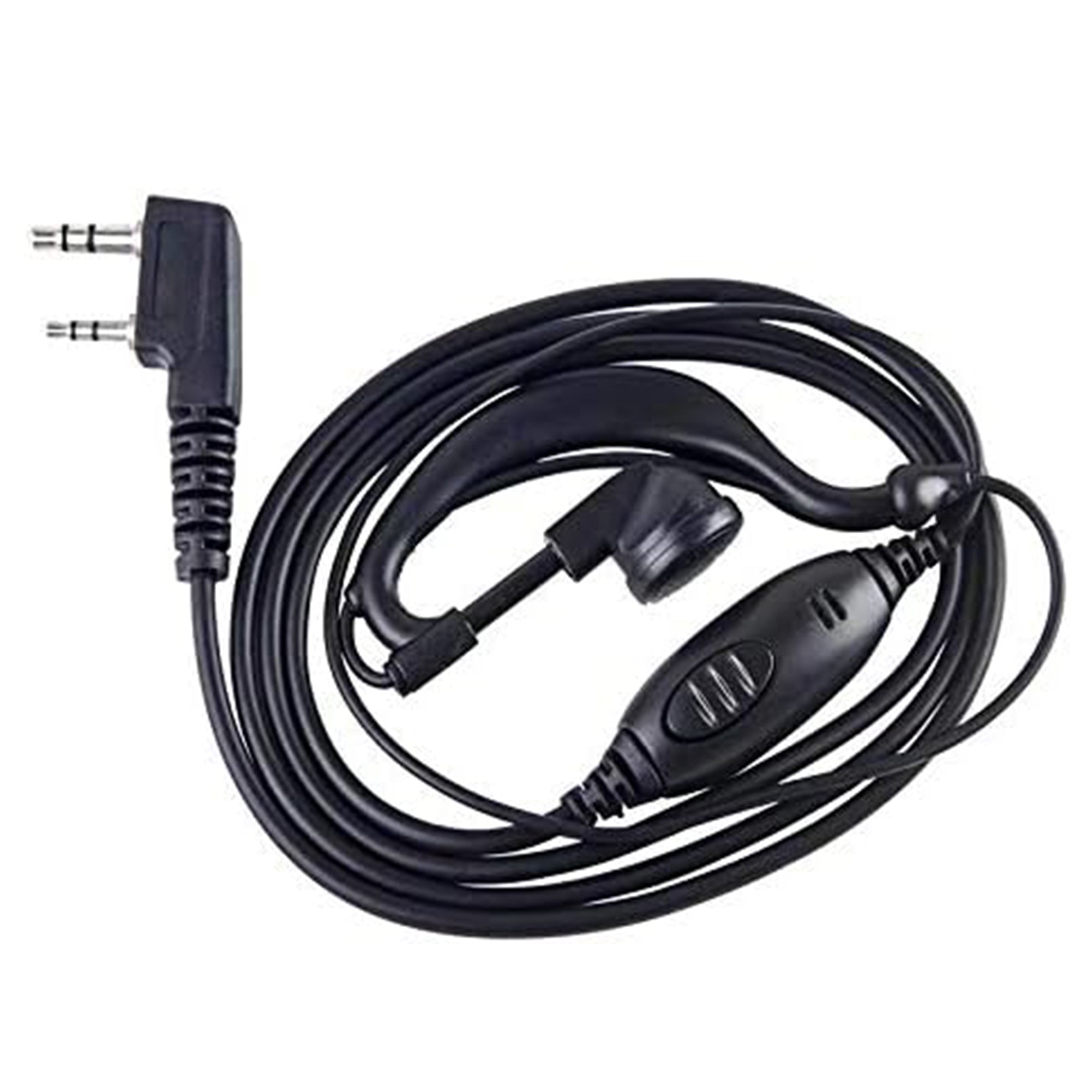 SAMCOM Original 2 Pin Headset with Mic and Big PTT Button
